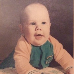 Papa as a baby