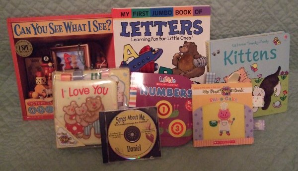 Books and CD from Pop and Mimi