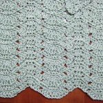 Eyelet Ripple Afghan