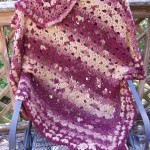 No Beginning Chain Basket Pattern Throw
