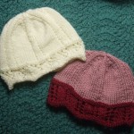 Lace Edged Chemo Caps