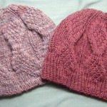 Mock Aran Knitted Mens Hat
