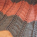 Shell and Post Stitch Ripple Afghan