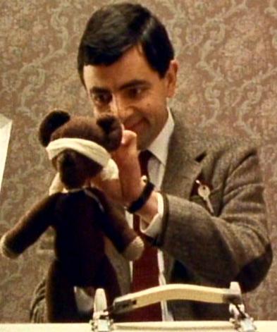 Teddy and Mr. Bean on a mystery holiday