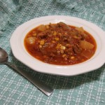 Slow Cooker Beef, Potato and Corn Stew