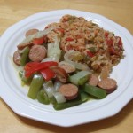Review: Spanish Rice and Johnsonville Chicken Sausage